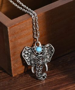 Blue Stone Elephant